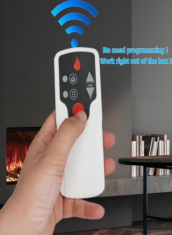 uehba Replacement Remote Control for Twin Star DuraflameFireplace Fireplace 1811332FGL-S 1811332FSL-S 1811332CGL-S 2311332FGL-S 2311332FSL-S 2311332CGL-S 2511332FGL-S 2511332FSL-S 2511332CGL-S - Image 4